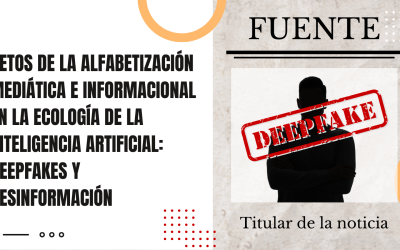 Publicado el artículo de investigación «Retos de la Alfabetización Mediática e Informacional en la ecología de la Inteligencia Artificial: deepfakes y desinformación»