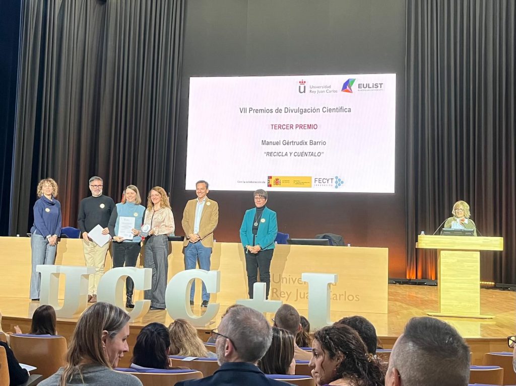 Imagen de la entrega de premios