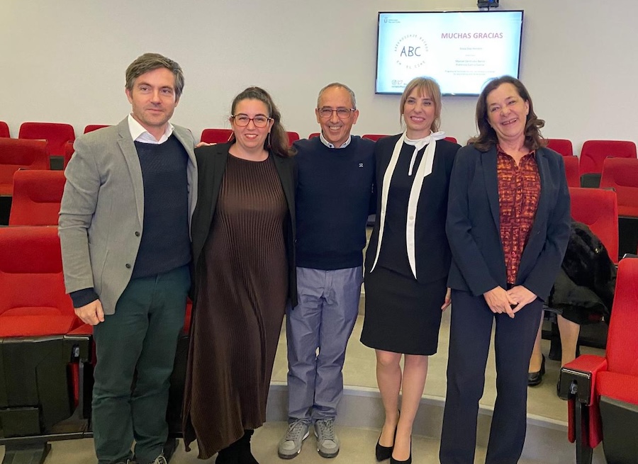 Tribunal de la tesis con Silvia Díaz