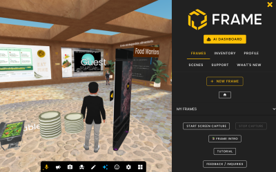 Mundos virtuales para la Sostenibilidad: el caso de FrameVR como dinámica metaversal
