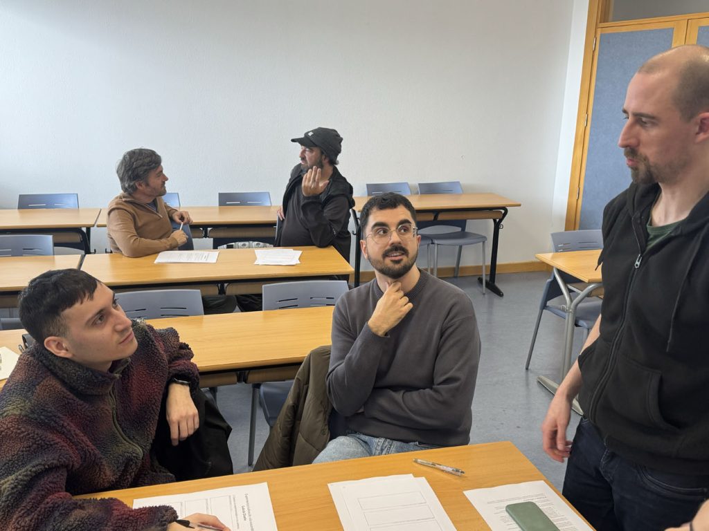 Participantes en el taller