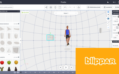 BlippBuilder for lightweight AR experience production