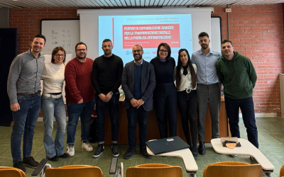 Researchers from Ciberimaginario Deliver a Workshop on Virtual Worlds as Part of the UPRAISE Project at the University of Naples Federico II, Italy