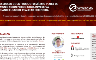 Ciberimaginario presenta su experiencia en Doctorado Industrial en una jornada de la URJC