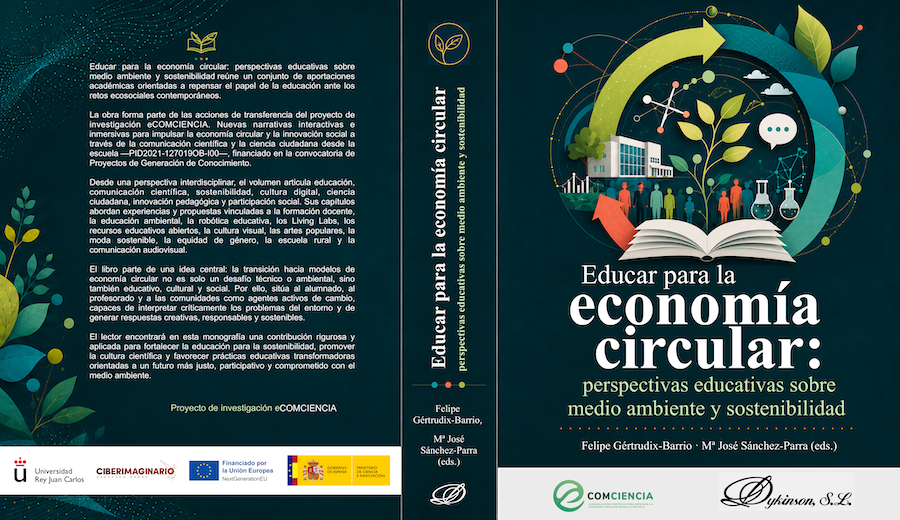 Cubierta del libro Educar para la sostenibilidad